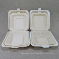 Biodegradable Compostable Plastic  Corn Starch Cornstarch Clamshell  Food Box Food Packaging